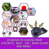 MacroTrek Cricket Noise Maker Prank with Remote-Controlled & Timer,Hidden 20-Sound