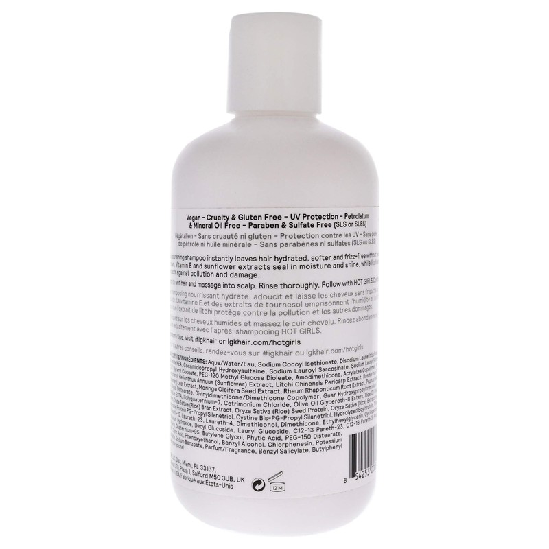 Hot Girls Hydrating Shampoo 8oz, 294.83 grams, 1 unidad, 1