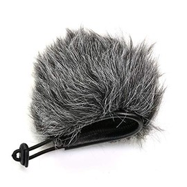 Bestshoot Deadcat Wind Shield, Microphone Furry Windscreen Muff Pop Filter Cover compatible with Zoom H1N & H1 Handy Portable Recorder, Outdoor Videography Vlog Film, Sports Camera,