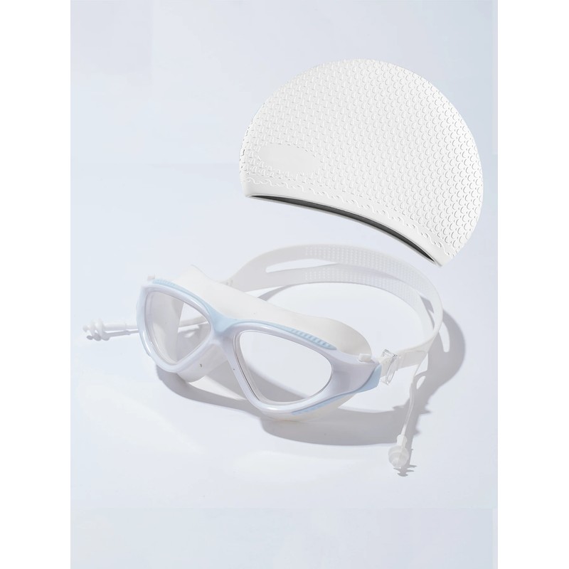 Swimming Goggles for Adults – Anti-Fog Wide Lens with UV