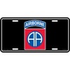 EE, Inc. US Army 82nd Airborne Division License Plate