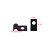 1/4 Inch Conduit Straps 60Pcs, One Hole Strap Clamps for