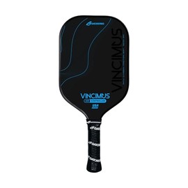 GATORSTRIKE Vincimus Air Controller T600 Pickleball Paddle, T600 Carbon Fiber Pickleball Paddle with Enhance PP Honeycomb 16mm Core, 8.1oz with GatorGrit Face (Blue)
