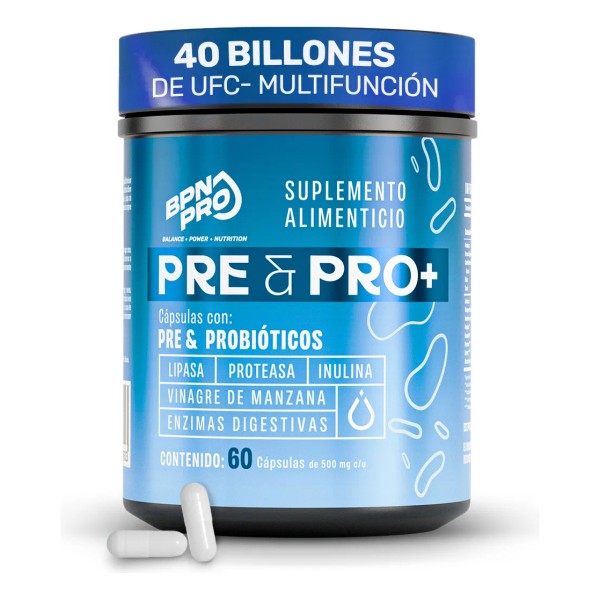 Probiticos Prebiticos Inulina, Enzimas Digestivas, Papaya, Bromelina, Lipasa, Vinagre de