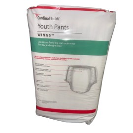 Cardinal Health Youth Pants (pull ups) L/XL, 14 Qty In Each Pack- 60-125 Lbs