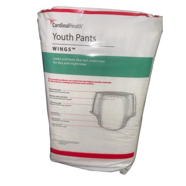 Cardinal Health Youth Pants (pull ups) L/XL, 14 Qty In