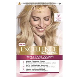 L'Oreal Paris Excellence Creme Hair Colour, Natural Light Blonde (Number 9)