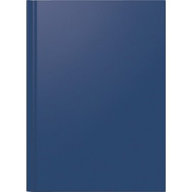 BRUNNEN Buchkalender Mod. 781 2026 | A4, Kunststoff, blau