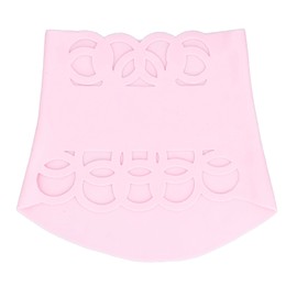 Silicone Waist Girdle Women Belly Fat Tummy Control Summer Hollow Thin Slimming Postpartum Shaping Pink