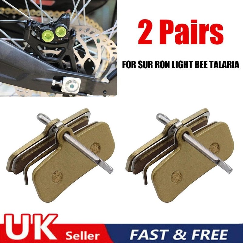 x2 Surron/Talaria High-Performance Brake Pads (2x Sets) – Long-Lasting, Fade-Resistant