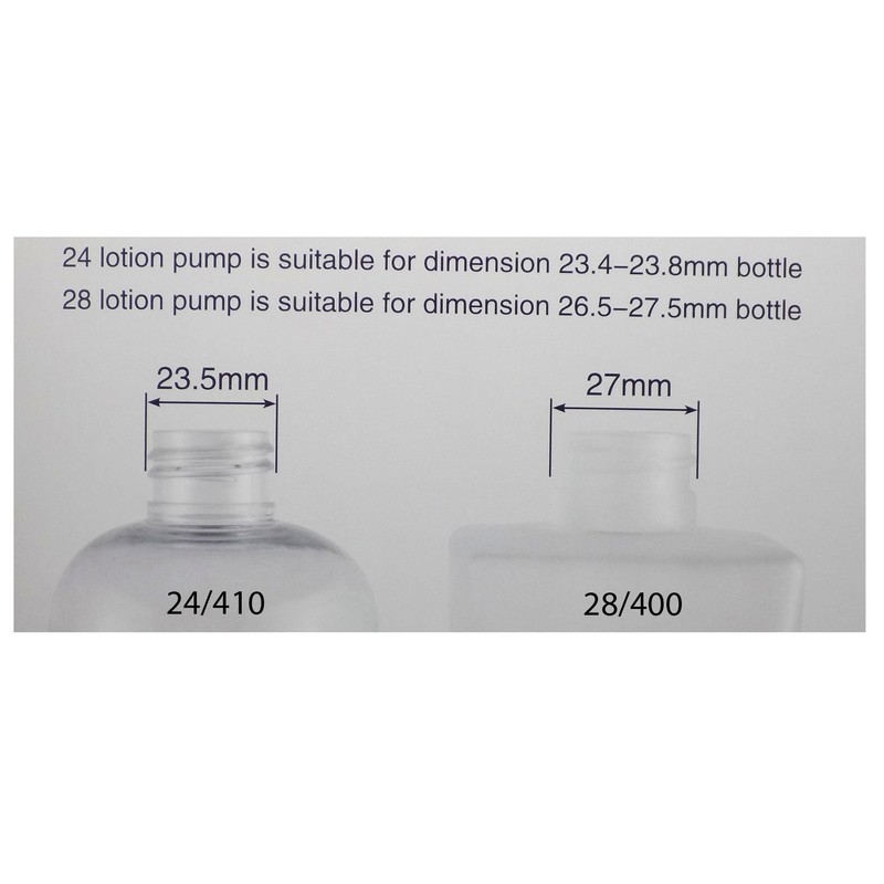 Stainless Steel Satin Finish Replacement Lotion Dispenser Pump, 28/400, 2CC