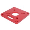 Trimming Flip Board Aluminum Alloy Router Table Plate Universal Woodworking