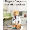 Funny Cat  refrigerator magnet 3 1/2 x 3 1/2"