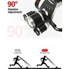 OwnYou Rechargeable Headlamp 3000 Lumens, 5 Modes Head Lamp for
