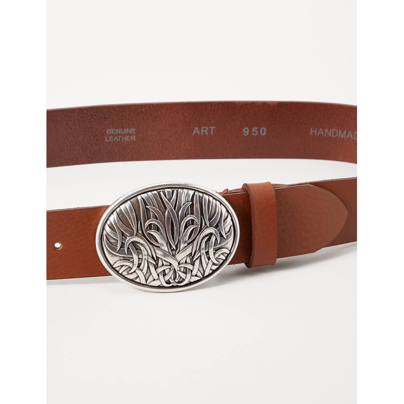 MGM Women's Legno 100164 Plain Belt, Brown (Cognac 950-4), 42