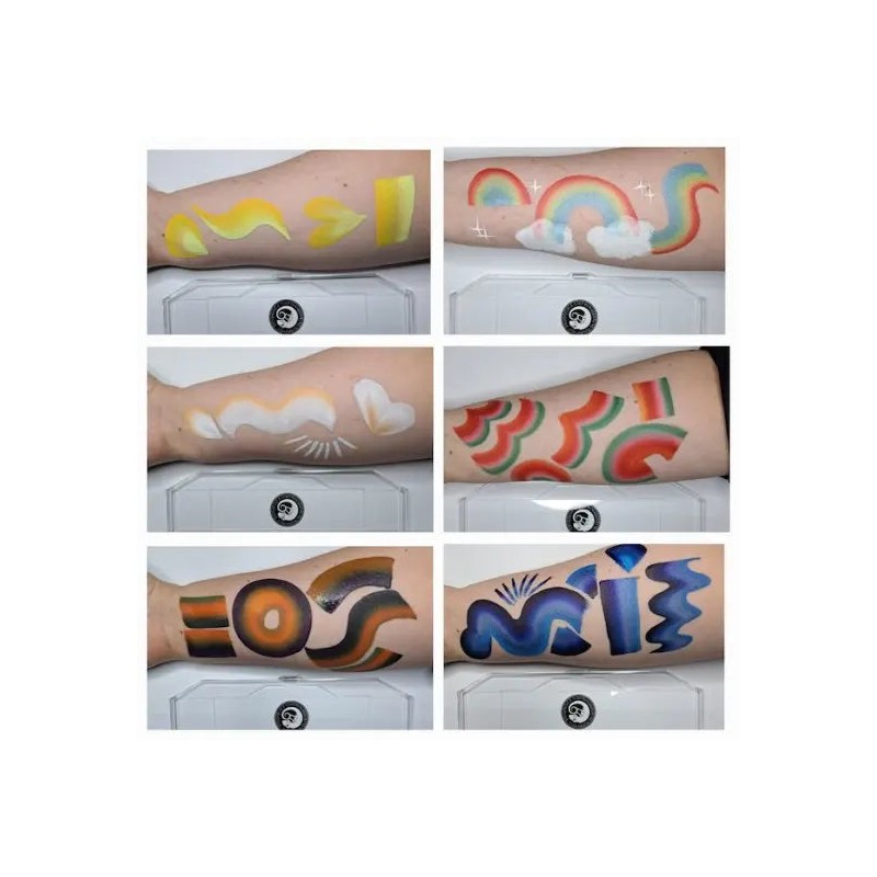 Cameleon Paint Splitcake Color Block Palette Happy Days By Color