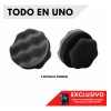 Esponja Aplicador De Abrillantador Para Llantas Neumaticos Negro