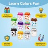 Magnetic Colour Sorting Toys - 12 Pcs Fridge Magnets for