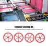 Extruder Leveling Wheel Kit Aluminum Hand Twist Nut Hot Bed