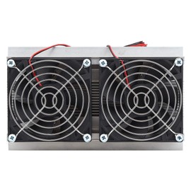 Portable Cooling Module 12V 10A 120W , Semiconductor Refrigeration Kit Dual core , Thermoelectric Peltier Cooling System TEC1 12706 Cooling Chip , for Plate Cooling , Test Bench , Small Space