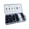 100PCS Plastic Car Body Trim Clips, Universal Car Bumper Clips,