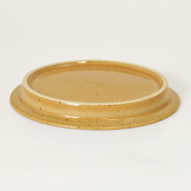 Kanzando Hasami Ware Soup Cup with Lid Amber