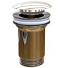 Waschbecken24 Universal Drain Fitting P8 Drain Valve Pop Up Valve