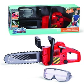 Kidoozie Just Imagine Power Chainsaw with Goggles for Outdoor Pretend Play. for Children Ages 3+