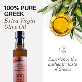 Kouzini Red Chili Jalapeno Co-Pressed Extra Virgin Olive Oil