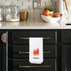 Yomisex Orange Red Negroni Kitchen Towels, Negroni Cocktail Lovers Gifts