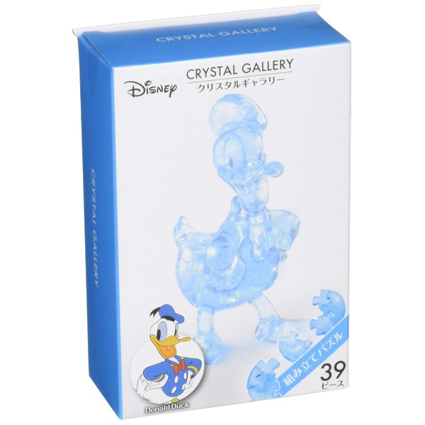 3D Jigsaw Puzzle, 39 Piece Crystal Gallery, Donald Duck