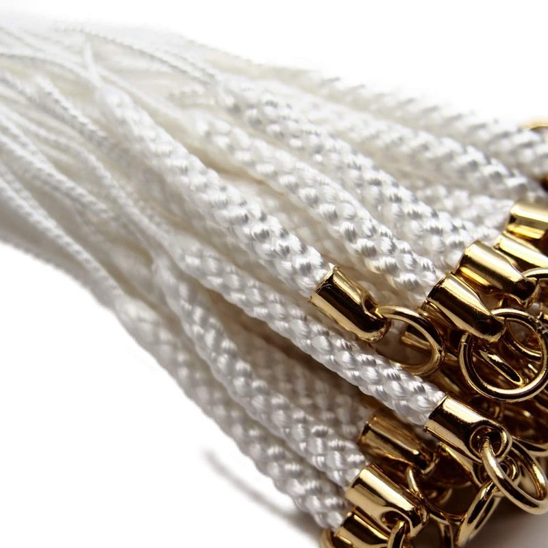 Rayon Can (Gold Plated), Set of 10, Netsuke Cord for