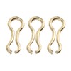 300PCS Carp Fishing, Sinker Steel Alloy Screw Leads Wire Eyes