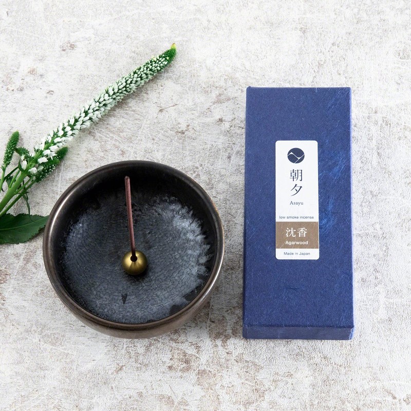 Asayu Japan Incense Gift Set with Low Smoke Incense and