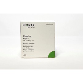 Phonak Hearing Aid Disinfectant Wipes Individually Sealed Pack Of 30