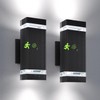 rosykite Motion Sensor Outdoor Wall Lights, Dusk to Dawn Exterior