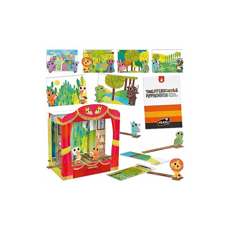 Headu "Theaterschule Puppentheater – Stage Your First Theatre!": Educational Game