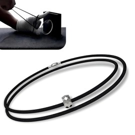 Arwrilt Car Window Breaker Wrist Strap, Fashion Diamond Stytle Window Breaker Bracelet, Tungsten Steel Beaded Broken Window Wristband, Universal Car Emergency Safety Escape Tool (Silver), 1 PC