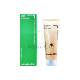 Innisfree Volcanic Clay Pore Dual Mask Pack 110g / 이니스프리 화산송이 모공 듀얼 마스크팩 110G