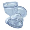HealthAndYoga™ ChillEyes Transparent Eye Wash Cups for Effective Eye Cleansing