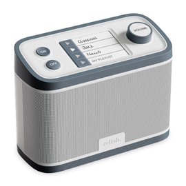 Relish - Simple Portable FM Radio and MP3 Music Player for Seniors, Elderly or Visually Impaired – Large Buttons, Simple Design, Easy to Use