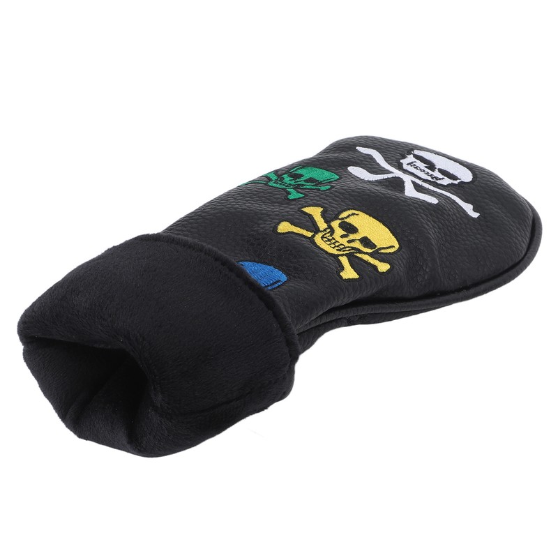 4Pcs Skull Golf Club Head Covers Golf Club Headcovers Colorful