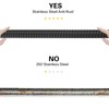 RUMOSE 98-inch Extra Long Flexible Matte Black Shower Head Extension