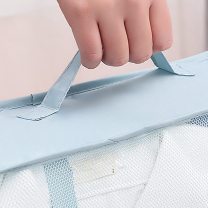 7 Piece Packing Cubes Set High Capacity Multifunction Foldable Luggage