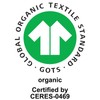 Children's Fitted Sheet 70 x 140 cm Blue 100% Organic