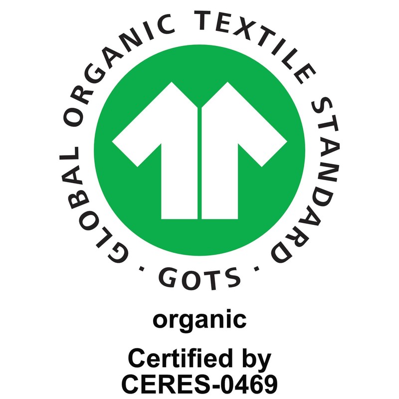 Children's Fitted Sheet 70 x 140 cm Blue 100% Organic