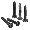 TA-VIGOR 100Pcs Self Tapping Screws, M4 Phillips Pan Head Screw,