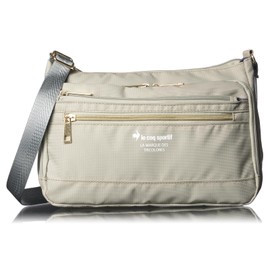 Cox Sportif Women's Mulsan Shoulder Bag, Deodorizing, Antibacterial, Nylon Shoulder Bag, gray