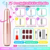 Acrylic Nail Kit for Beginners with 10 Colors Gel Nail