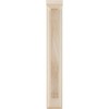 Ekena Millwork BKT01X10X10AURW Austin Wood Brackets, 1 1/2"W x 10"D